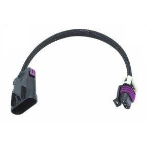 VVT to Non-VVT Plug and Play Adapter- 10" Genuine ICT Billet Swap Parts- Made in Wichita, Kansas Converts VVT Harness to Non-VVT camshaft Sensor WAVVT40-10