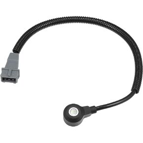 Motoforti Car Engine Ignition Knock Sensor, Detonation Sensor, for Kia Rio 2001-2005, Metal, No.0K30A18921, Black