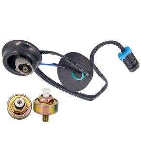 12601822 Knock Sensor with Harness for Chevy GMC Cadillac Yukon Tahoe Sierra Silverado Suburban Express 1500 2500 3500 Camaro Corvette Escalade 2133521 213-362 213362 12589867 AS10017 S8696 5S2172