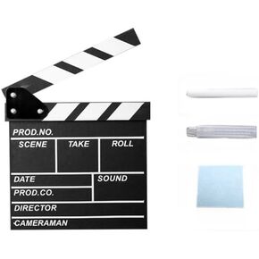 فيلم فيلم التصفيق مجلس فيلم خشبي فيلم اللوح هوليوود كلابر مجلس صور الدعائم مع الأبيض قابل للمسح القلم ممسحة لتزيين الحفلات in Kuwait