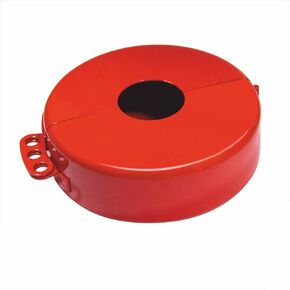 Zing Green Products Gate Valve Lockout, Steel, Fits Handle Sizes 2.5" to 5"