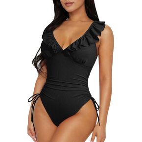 بدلة سباحة نسائية من قطعة واحدة من Viottiset للتحكم في البطن ورقبة على شكل حرف V للنساء مونوكيني مثير in Kuwait