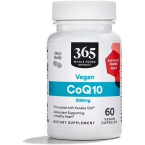 سوق الأطعمة الكاملة، CoQ10، 200 ملغ، 60 قيراط