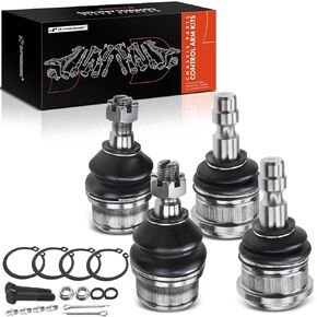 A-Premium Set of 4, Front Upper & Lower Ball Joints Kit, Compatible with Ford Ranger 1998-2011, Mazda B2300 2001-2010, B2500 1998-2001, B3000 1998-2007, B4000 1998-2003, RWD