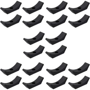 BESPORTBLE 20pcs Supplies Accessories Racks Equipment Tool for Saddles Stand Cradles Workout Storage Mm Holder Replacement Tower Rack Hand Exercise Durable Dumbbell Weight Brackets Saddles,