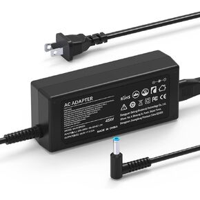 Hp Laptop Charger for Stream 11 13 14, Envy x360 13 15 17 M6 M7 Power Supply, 14-AX010NR,15-U002XX,17-BW0011NR,M6-W102DX 45W Adaptor