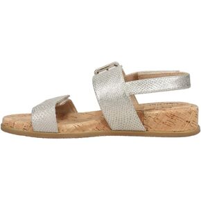 VANELi Womens Nelly Athletic Sandals Casual Low Heel 1-2" - Silver