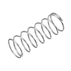 uxcell Compression Spring,304 Stainless Steel,16mm OD,1mm Wire Size, 24mm Compressed Length,40mm Free Length,5.9N Load Capacity for Home Projects, Silver Tone, 10pcs
