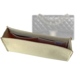 (3-68/ CHA-Classic-M-U Bag Organizer for CHA Classic Flap Medium (25.5cm) Flap Bag Organizer Insert Innerbag