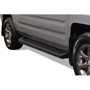 APS Running Boards (Nerf Bars Side Steps Step Bars) Compatible with Honda Ridgeline 2006-2014 Crew Cab (Black Powder Coated Running Board Style)
