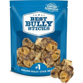Best Bully Sticks Beef Knuckle Bones - 5 Count (Pack of 1) - All-Natural, Long-Lasting Snack for Aggressive Chewers