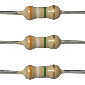 10EP5143M90 3.9M Ohm Resistors, 1/4 W, 5% (Pack of 10)