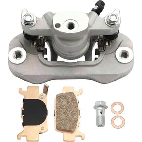M MATI Rear Right Disc Brake Caliper & Sintered Pad Kit for Honda Pioneer 1000 Talon 1000 1000X 1000R SXS1000 2016-2023 43150-HL4-A01 43150-HL6-A01