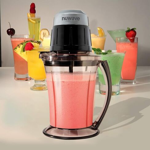خلاط NuWave Party Mixer خالٍ من مادة BPA، سعة 48 أونصة، خلاط بقدرة 400 واط in Saudi Arabia