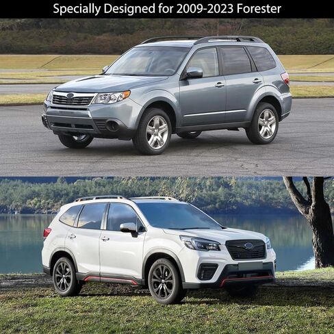 for Subaru Forester 2009-2023 Car Cover,Sun Rain UV Dust Snow Protection Outdoor Cover,Waterproof 190T All Weather Car Covers with Zipper Door in Saudi Arabia