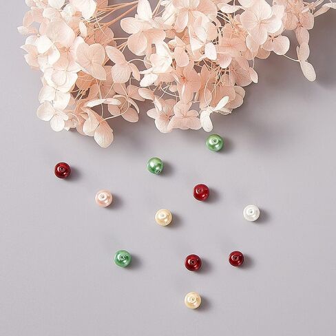 LiQunSweet 5530 Pcs 10 Colors 8/0 Pastel Candy Color Solid Glass Seed Beads Round Hole Frosted Round Mini Bead with Container Box for Jewelry Making - 3~4x2~3mm in Saudi Arabia