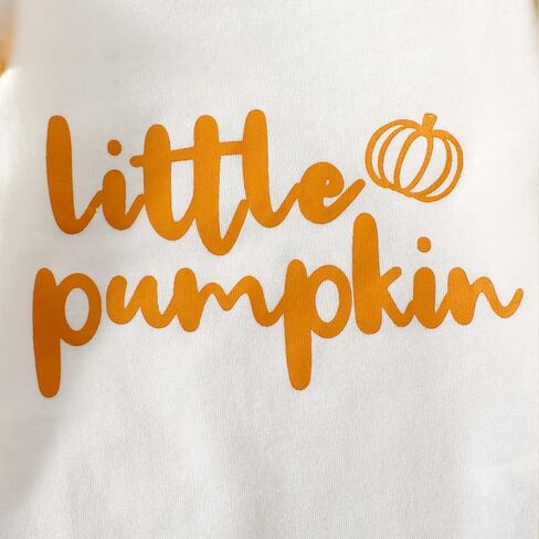 عيد ميلاد القرش طفلة أول عيد الشكر الزي الرضع فتاة الشكر ملابس فتاة صغيرة تنورة اليقطين مجموعة in Kuwait