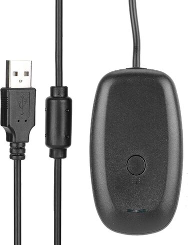 PC Receiver Gaming Controller Wireless Adapter Console for 360, USB Interface, Sync with up to 4 Controllers and Headsets in Saudi Arabia