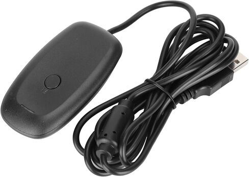 PC Receiver Gaming Controller Wireless Adapter Console for 360, USB Interface, Sync with up to 4 Controllers and Headsets in Saudi Arabia