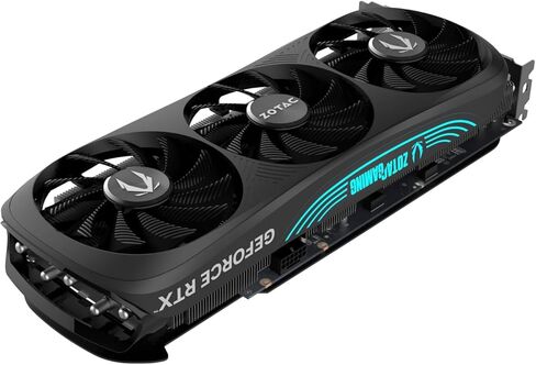 ZOTAC Gaming GeForce RTX 4070 Ti Super Trinity Black Edition DLSS 3 16GB GDDR6X 256-bit 21 Gbps PCIE 4.0 Gaming Graphics Card, IceStorm 2.0 Advanced Cooling, Spectra RGB Lighting, ZT-D40730D-10P in Saudi Arabia