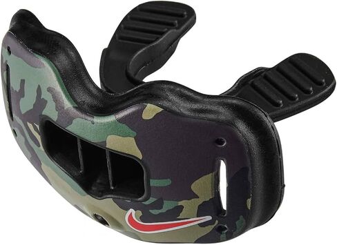 Nike Youth Alpha Lip Protector Football Mouthguard Black | Black | Red in Saudi Arabia