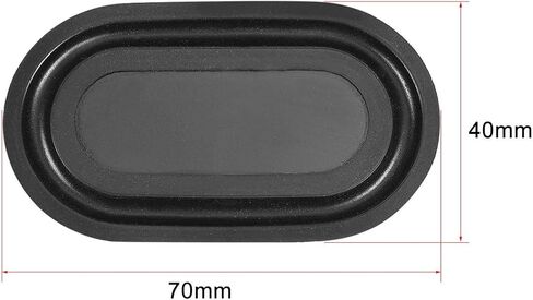 uxcell 70×40mm Speaker Passive Radiator Vibration Plate, Subwoofer Vibration Membrane, DIY Bass, Low Frequency in Saudi Arabia