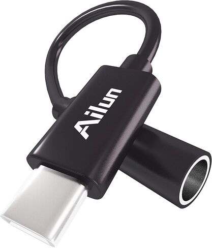 محول صوت Ailun USB C إلى 3.5 مم عالي الدقة من النوع C ذكر إلى أنثى مقبس Aux ستيريو سماعة رأس دونجل محول سلك كابل لأجهزة USB C in Kuwait