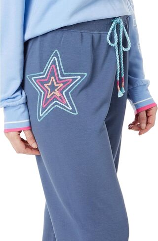 PJ Salvage Women's Loungewear Stars & Sunsets Banded Pant in Saudi Arabia