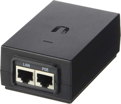 يوبيكويتي نتوركس، POE-24-24W-G، حاقن PoE، 24 وات، أسود in Kuwait
