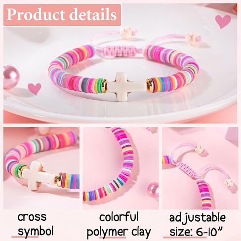 Shonyin 1-3 Year Old Birthday Gifts for Girl, Adjustable Cross Bracelet for Daughter Granddaughter Niece in Kuwait