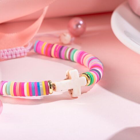 Shonyin 1-3 Year Old Birthday Gifts for Girl, Adjustable Cross Bracelet for Daughter Granddaughter Niece in Kuwait