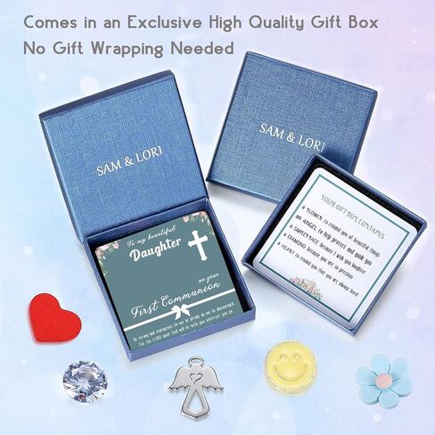 مجموعة هدايا المناولة الأولى من SAM & LORI Daughter - سوار + قلادة in Kuwait