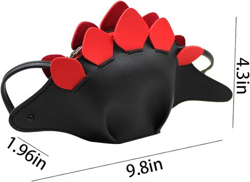 AIBEARTY Kids Boys Girls Crossbody Purse 3D Cute Dinosaur Clutch Animal Handbags Messenger Bag in Kuwait