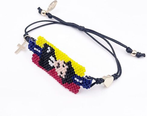 SIFRIMANIA Dr Jose Gregorio Hernandez, El Venerable, Miraculous Beato Medico Venezolano, Venezuelan Flag Bracelet for Woman in Saudi Arabia
