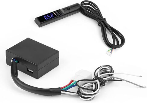 مؤقت توربو ANGGREK، جهاز مؤقت توربو معدل تلقائي عالمي 12 فولت، شاشة LED رقمية، مبطئ وقت ركن السيارة in Kuwait