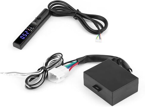 مؤقت توربو ANGGREK، جهاز مؤقت توربو معدل تلقائي عالمي 12 فولت، شاشة LED رقمية، مبطئ وقت ركن السيارة in Kuwait