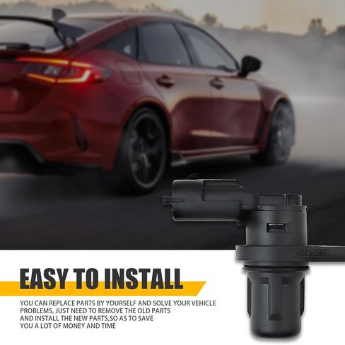 1 PC Automotive Camshaft Position Sensor, Engine Speed Detection Position Sensor F01R00B003 Modification Replacement Parts, Engine Control System Accessories, Compatible with Chery (Black) in Saudi Arabia