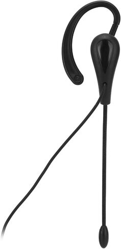 Headset with Mic Noise Cancelling, Single Ear Hook Type Headset for Call Center, Wire Headphone Computer Ear Hook Earpiece Support Volume Adjustment (Type-C) in Kuwait