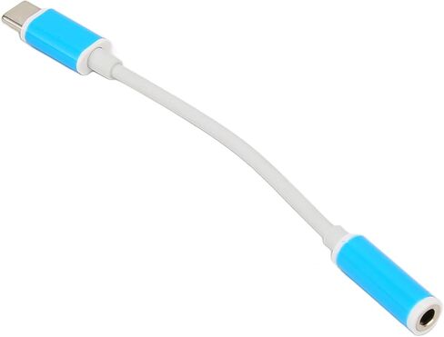 Headset with Mic Noise Cancelling, Single Ear Hook Type Headset for Call Center, Wire Headphone Computer Ear Hook Earpiece Support Volume Adjustment (Type-C) in Kuwait