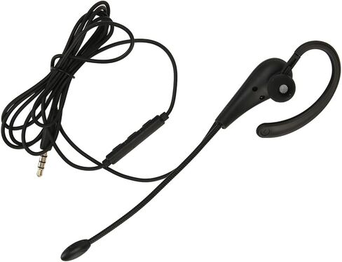 Headset with Mic Noise Cancelling, Single Ear Hook Type Headset for Call Center, Wire Headphone Computer Ear Hook Earpiece Support Volume Adjustment (Type-C) in Kuwait