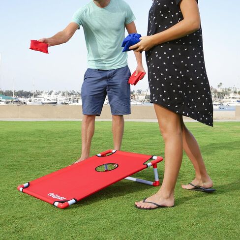 GoSports Portable 3 x 2 ft Cornhole Game Set – Premium Toss Game for Kids and Adults - Choose Your Style in Saudi Arabia