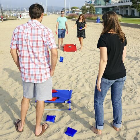 GoSports Portable 3 x 2 ft Cornhole Game Set – Premium Toss Game for Kids and Adults - Choose Your Style in Saudi Arabia