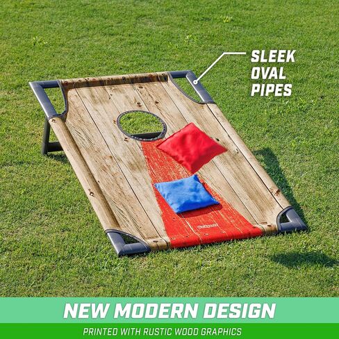 GoSports Portable 3 x 2 ft Cornhole Game Set – Premium Toss Game for Kids and Adults - Choose Your Style in Saudi Arabia