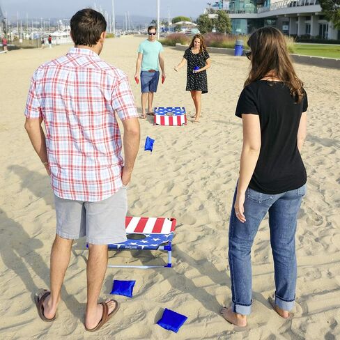 GoSports Portable 3 x 2 ft Cornhole Game Set – Premium Toss Game for Kids and Adults - Choose Your Style in Saudi Arabia