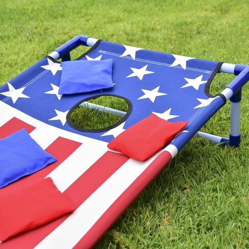 GoSports Portable 3 x 2 ft Cornhole Game Set – Premium Toss Game for Kids and Adults - Choose Your Style in Saudi Arabia