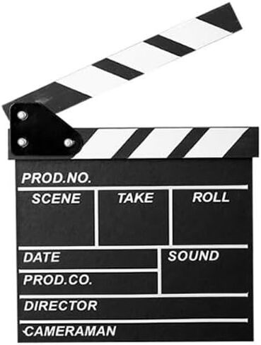فيلم فيلم التصفيق مجلس فيلم خشبي فيلم اللوح هوليوود كلابر مجلس صور الدعائم مع الأبيض قابل للمسح القلم ممسحة لتزيين الحفلات in Kuwait