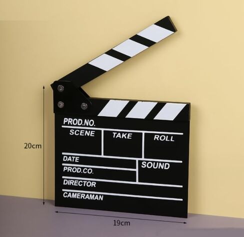 فيلم فيلم التصفيق مجلس فيلم خشبي فيلم اللوح هوليوود كلابر مجلس صور الدعائم مع الأبيض قابل للمسح القلم ممسحة لتزيين الحفلات in Kuwait
