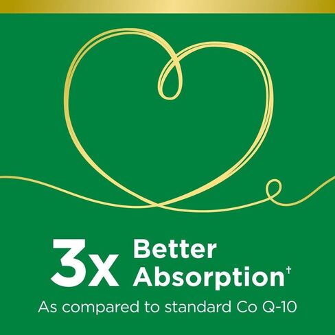 Nature's Bounty Advanced Triple Absorb Co Q-10, Heart Health, Rapid Release Softgels, 90 Ct in Saudi Arabia
