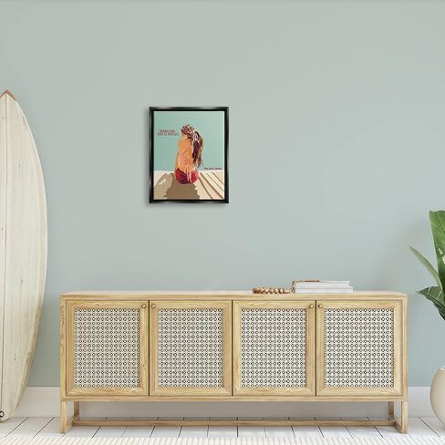 Stupell Industries Style is Eternal Motivating Fashion Quote Beach Woman Canvas Wall Art, Design By Amelia Noyes in Saudi Arabia