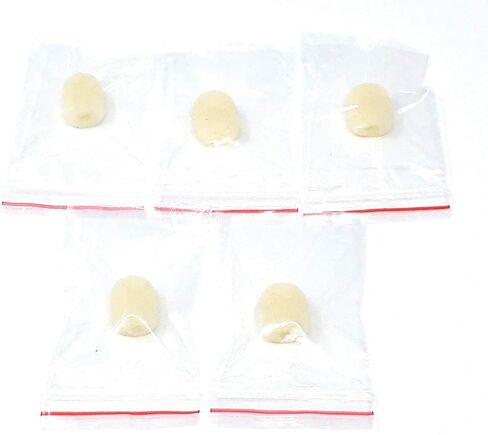 5 قطع صغيرة من غطاء الإسفنج باللون البيج للميكروفونات التي توضع على طية صدر السترة in Kuwait